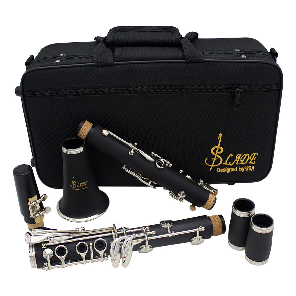 KTX-910803 Bakelite Nickel-Plated 17-Key Clarinet for Beginners