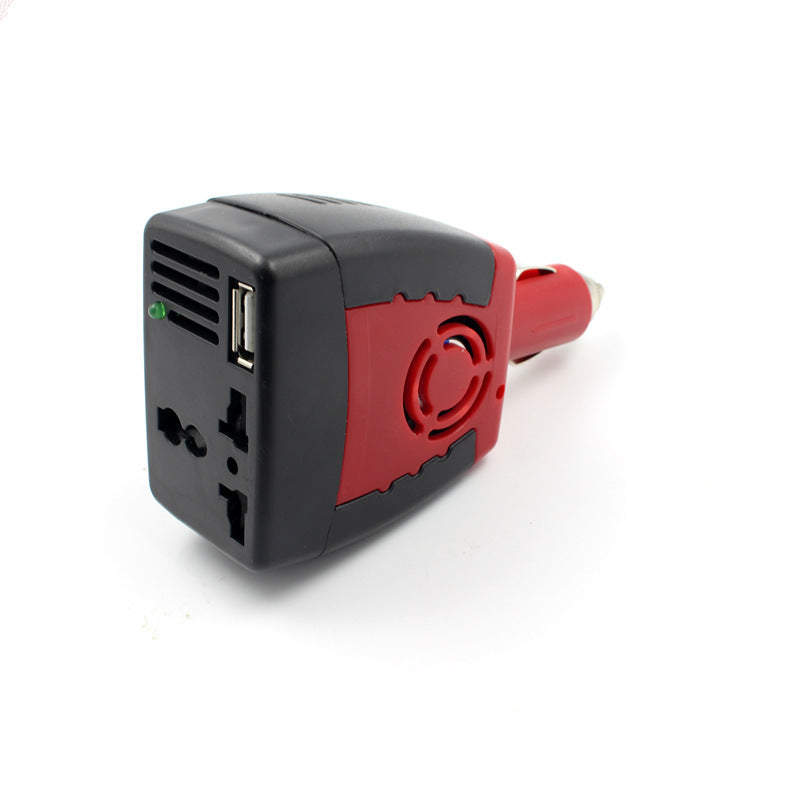 KTX-068307 150W 12V DC to 110V AC Power Inverter with USB Output