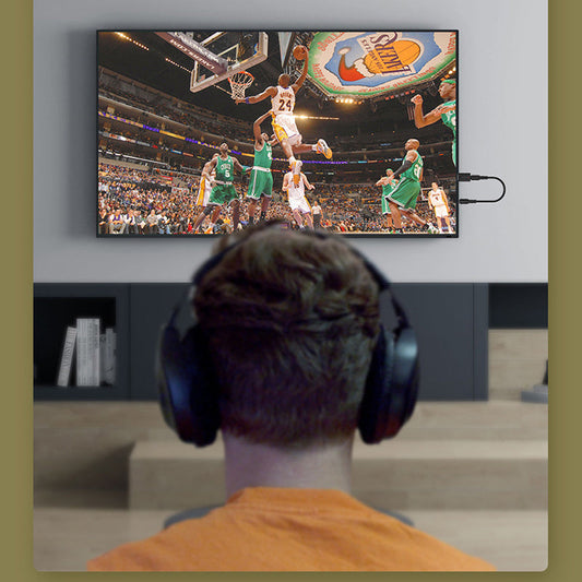 KTX-047059 Bluetooth 5.0 Audio Adapter – 2-in-1 Receive and Transmit for Computer, TV, Projector, and Audio Devices