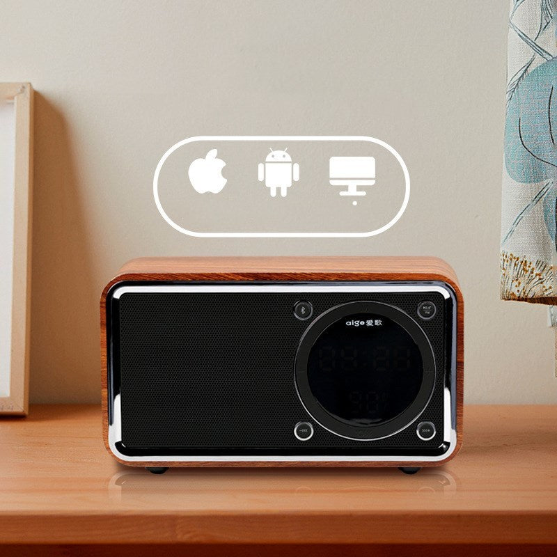 KTX-772051 Wireless Bluetooth Subwoofer Speaker with USB Card Reader and Built-in Battery for Home and Desktop Use
