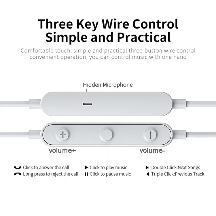 KTX-114963 Wired 3.5mm Earphones with Microphone for iPhone and Gaming Headset