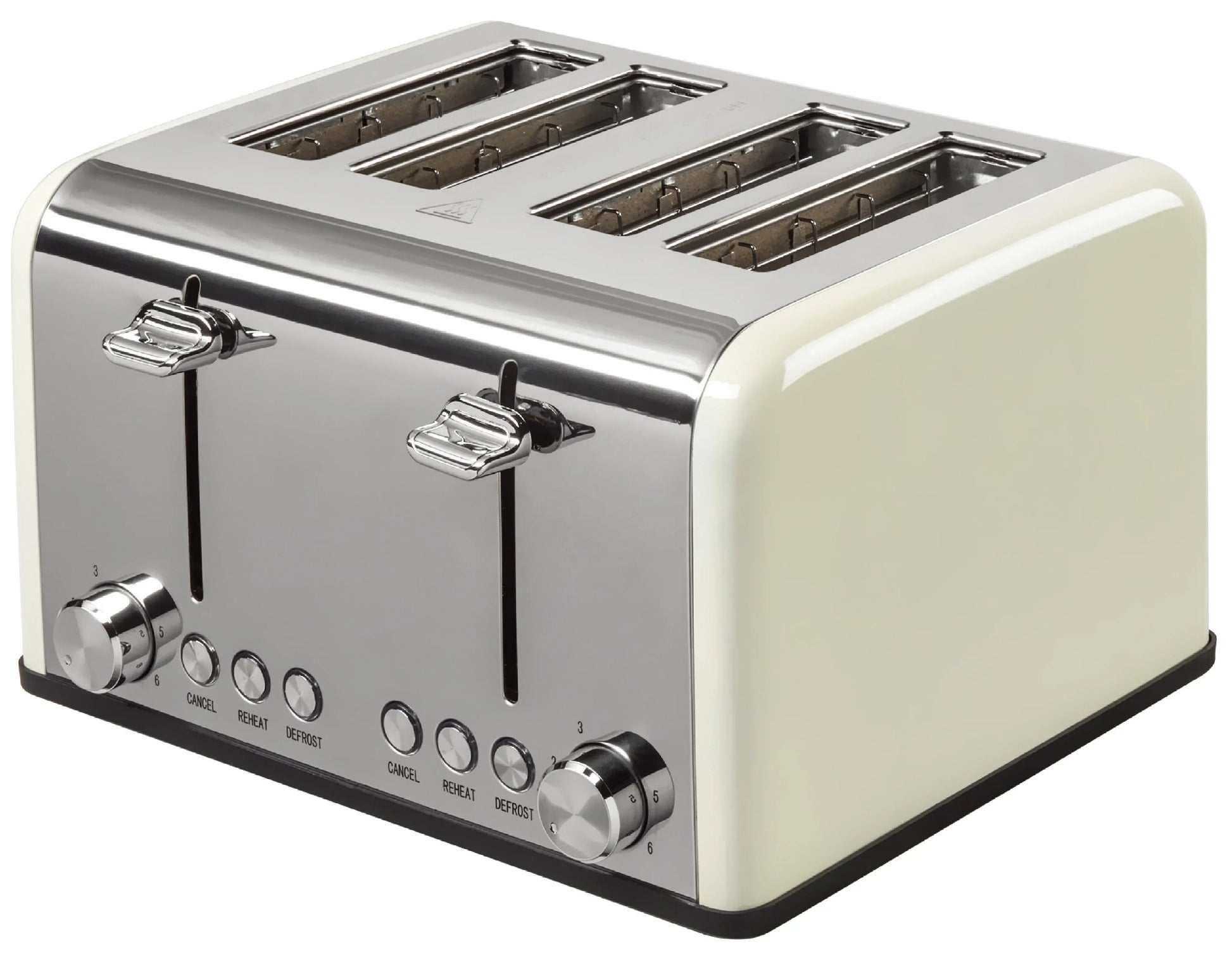 KTX-668563 4-Slice Automatic Pop-Up Toaster with Custom Pattern Design for Kitchen Use