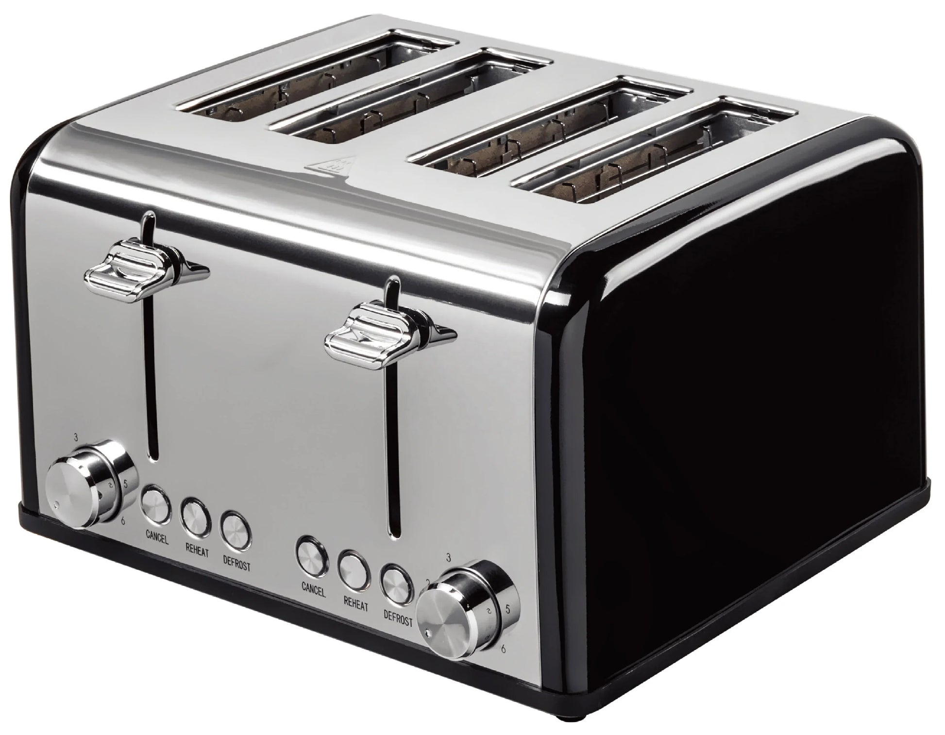 KTX-668563 4-Slice Automatic Pop-Up Toaster with Custom Pattern Design for Kitchen Use