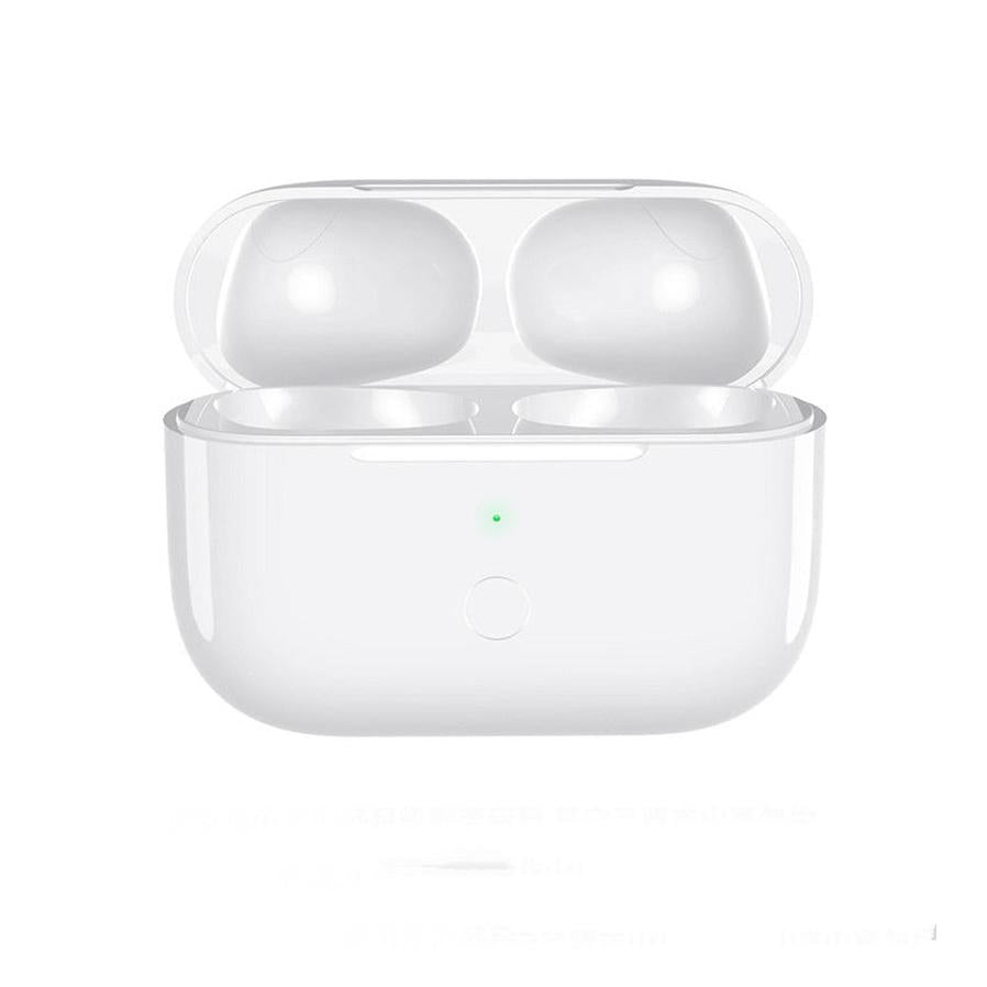 KTX-149011 Wireless Charging Case for Bluetooth Headsets with Battery Display and Compatibility for AirPods