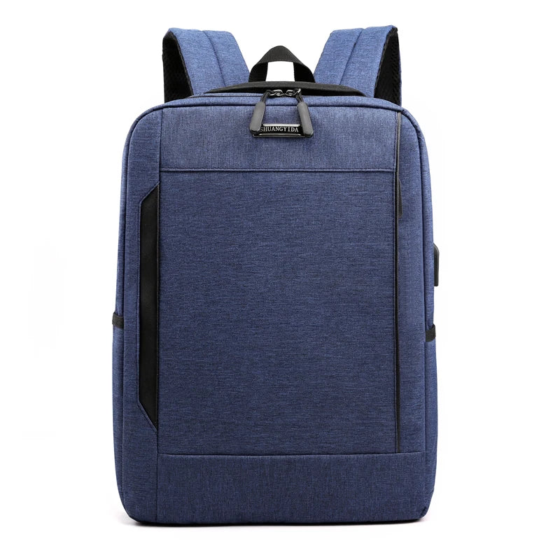 KTX-175059 Stylish Waterproof Business Laptop Backpack with USB Charging Port and Custom Logo Options