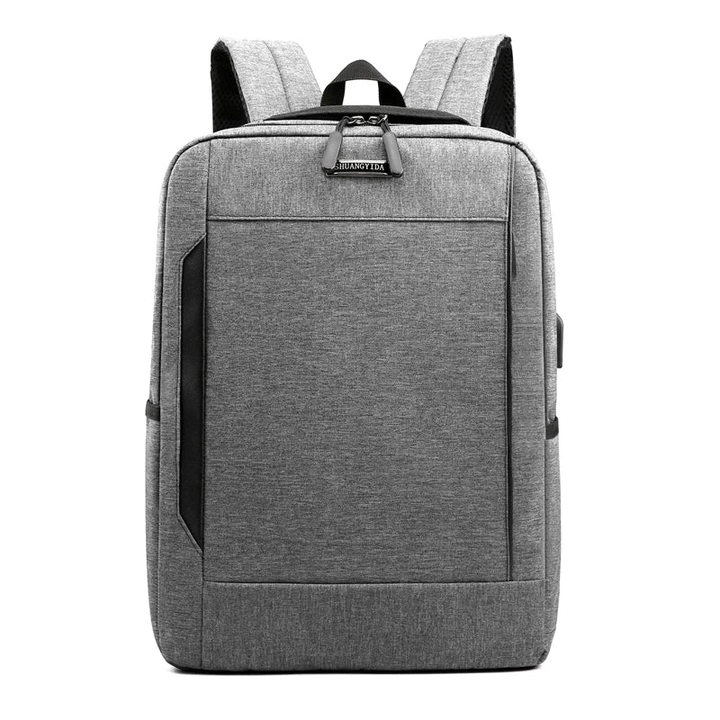 KTX-175059 Stylish Waterproof Business Laptop Backpack with USB Charging Port and Custom Logo Options
