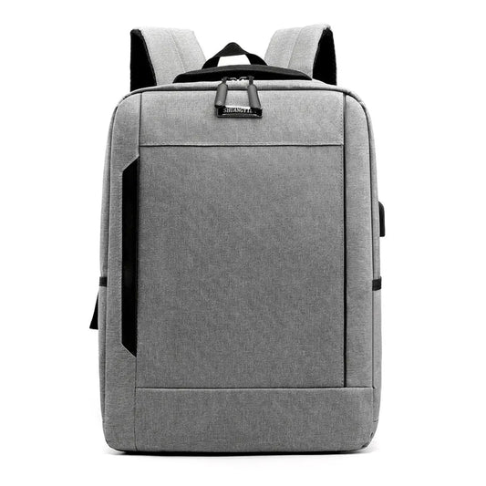KTX-175059 Stylish Waterproof Business Laptop Backpack with USB Charging Port and Custom Logo Options