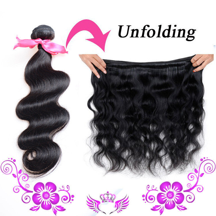 JMT-414410 Peruvian Virgin Body Wave Hair Extensions, Natural Color, 100g, 8-30 Inch, 7A Grade, Real Human Hair