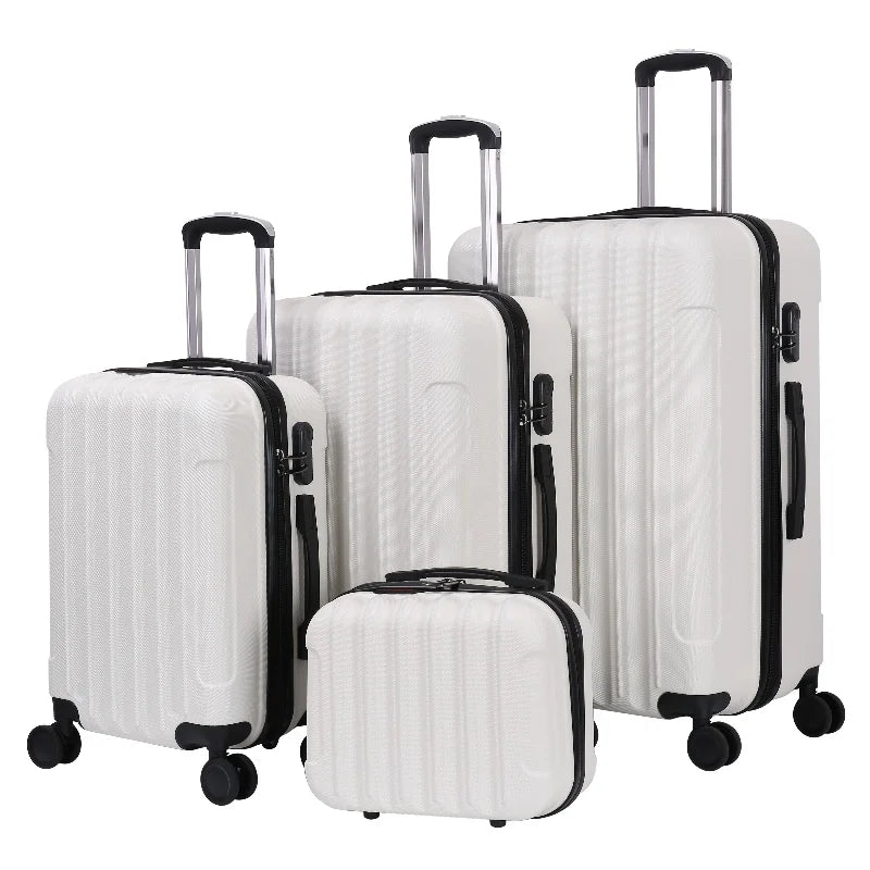 KTX-454483 ABS Lightweight Luggage Suitcase Set for Travel - Stylish and Durable Travel Cases