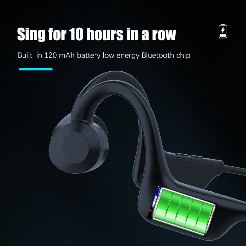KTX-212691 True Wireless Sports Bluetooth Earbuds with Call Function and Voice Control, Black, 15m Range, 5-Hour Battery Life