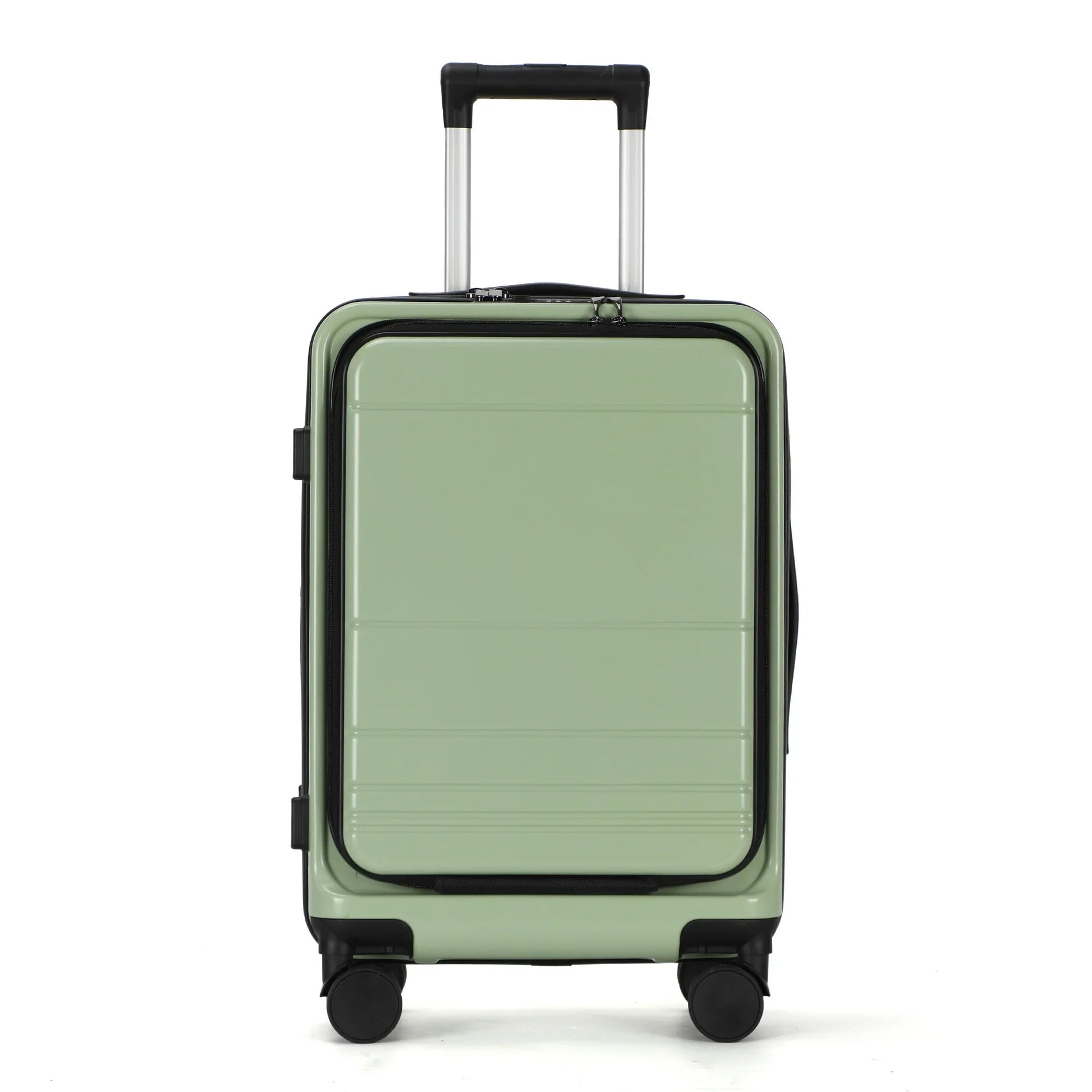 KTX-879315 Stylish Carry-On Trolley Suitcase with Laptop Compartment for Travel