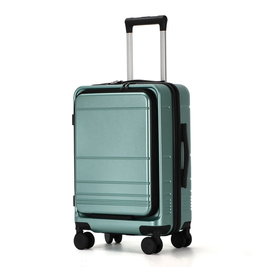 KTX-879315 Stylish Carry-On Trolley Suitcase with Laptop Compartment for Travel