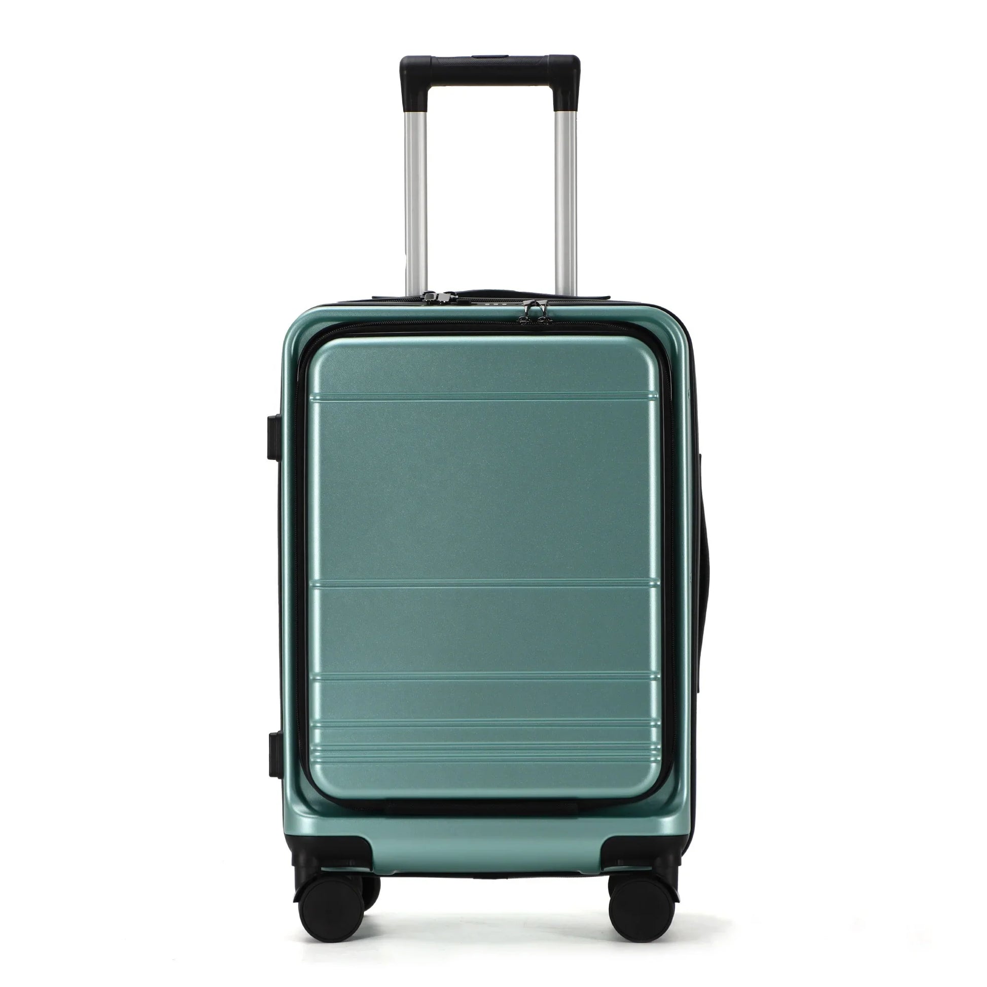 KTX-879315 Stylish Carry-On Trolley Suitcase with Laptop Compartment for Travel