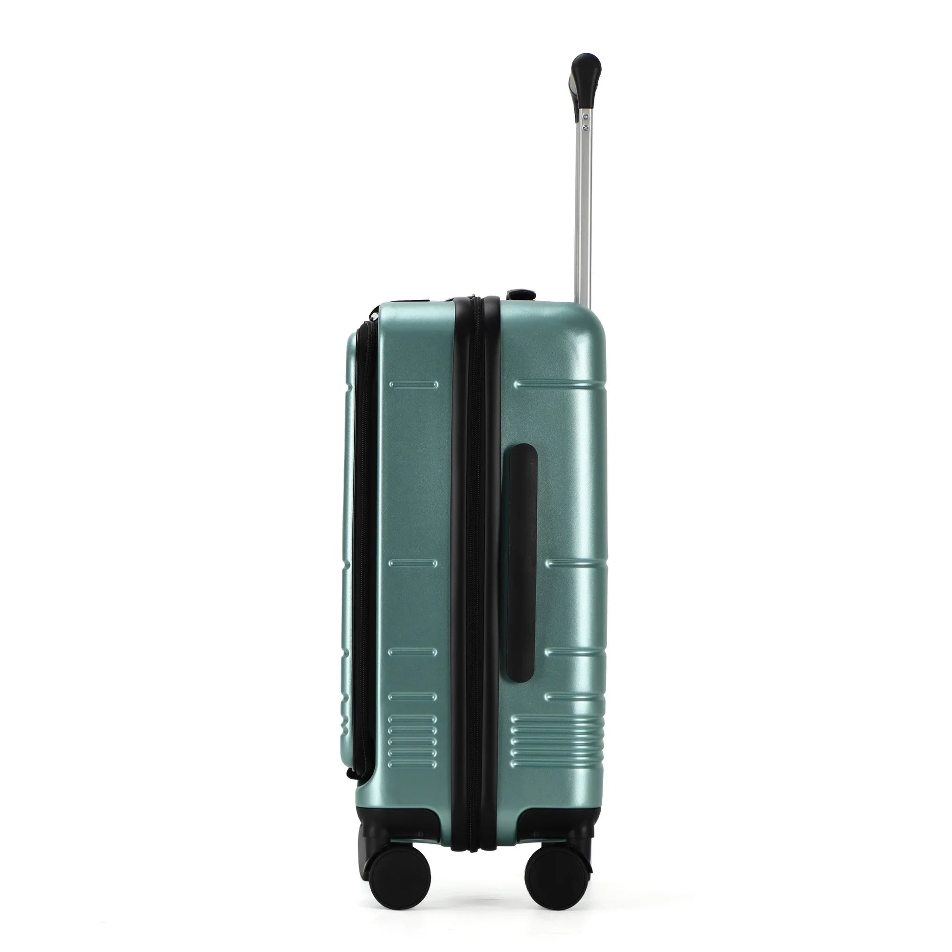 KTX-879315 Stylish Carry-On Trolley Suitcase with Laptop Compartment for Travel
