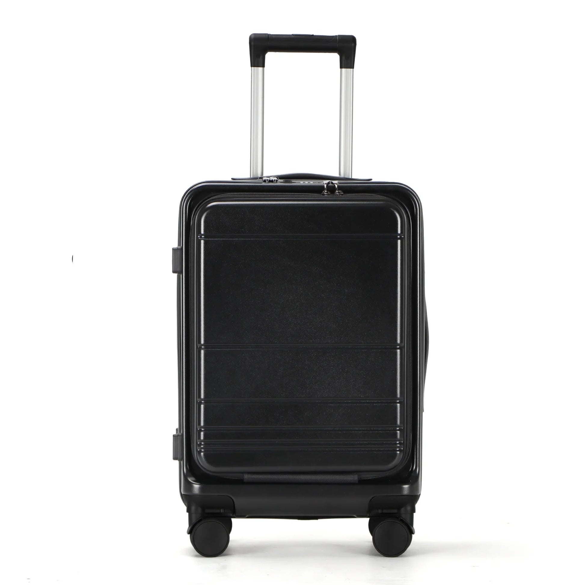 KTX-879315 Stylish Carry-On Trolley Suitcase with Laptop Compartment for Travel