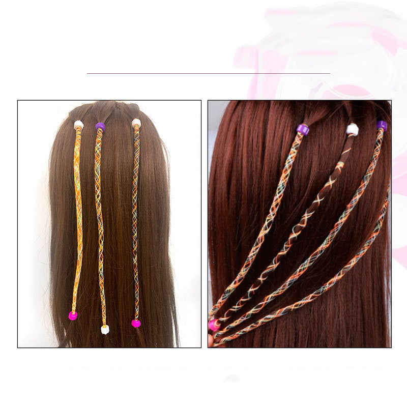 KTX-641235 Electric Magic Braid DIY Hair Accessories Set for Kids Ages 4-6