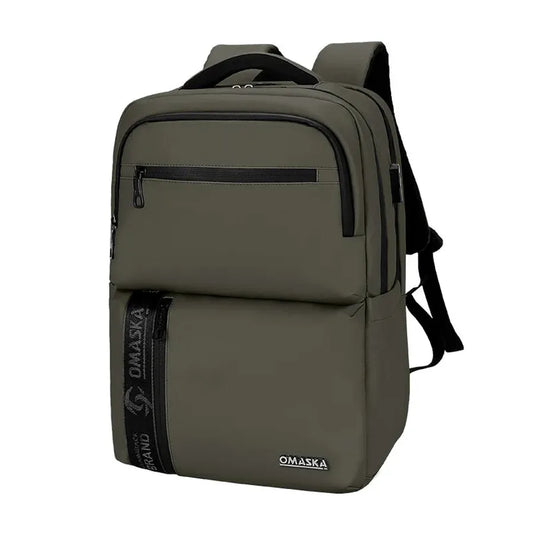 KTX-296083 Large Capacity Nylon Laptop Backpack for Casual Use - Ideal for Students and Everyday Travel