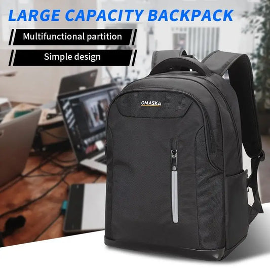 KTX-803411 Spacious 17-Inch Polyester Laptop Backpack for Men and Students
