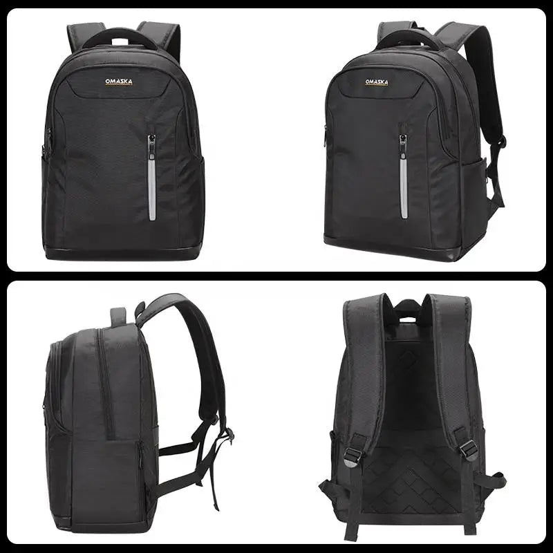 KTX-803411 Spacious 17-Inch Polyester Laptop Backpack for Men and Students