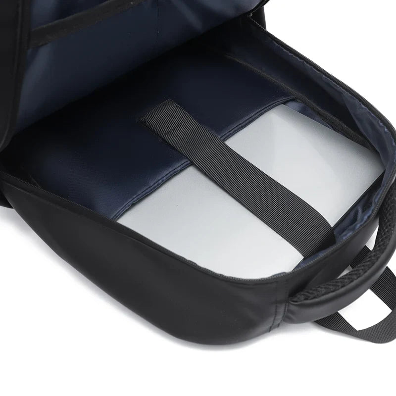 KTX-029331 Lightweight Waterproof Laptop Backpack with Double-Headed Zipper and Water-Resistant Design