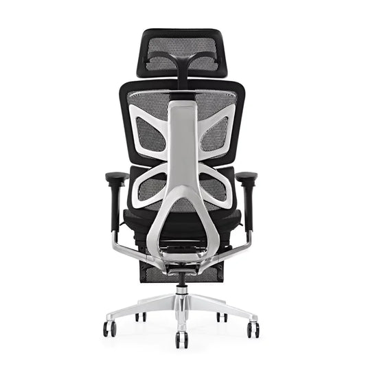 KTX-680467 Luxury Ergonomic Leather Swivel Executive Chair with Reclining Function for Office Use