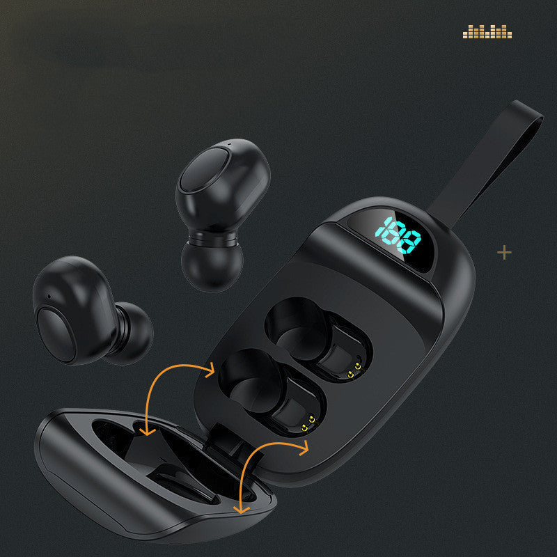 KTX-475987 Binaural Stereo Wireless Earbuds with Bluetooth 5.0 and Call Function