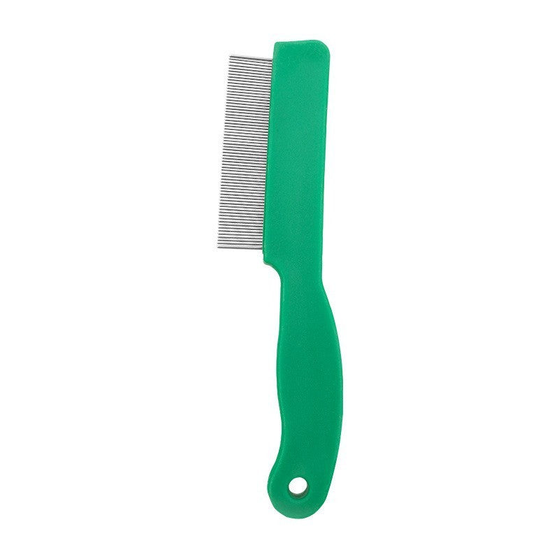 JMT-430154 Stainless Steel Pin Pet Flea Comb for Dogs and Cats - Grooming and Removal Tool