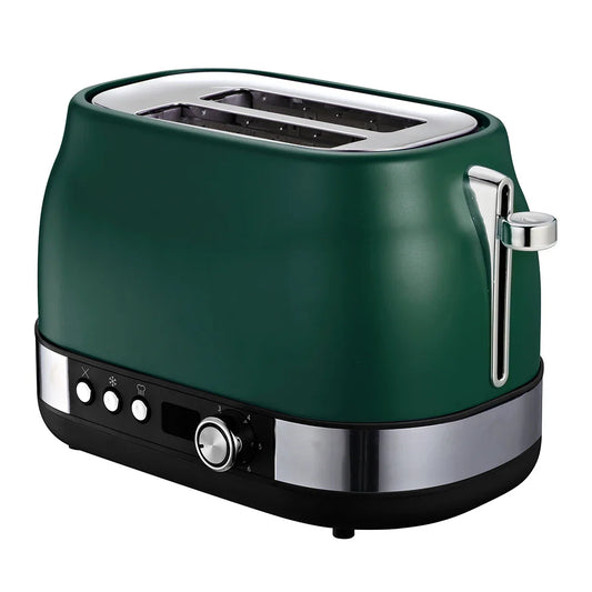 KTX-765715 Digital 2-Slice Toaster with Multi-Function Breakfast Settings for Perfectly Toasted Bread