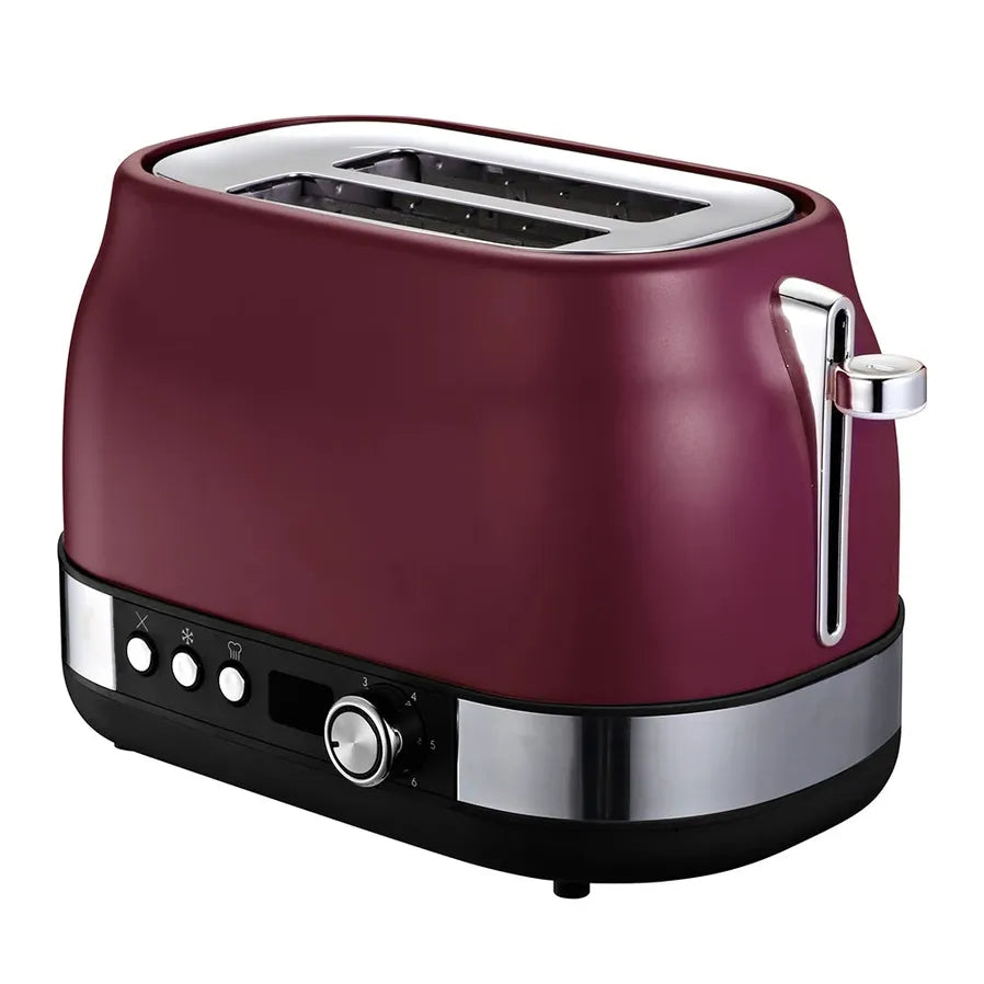 KTX-765715 Digital 2-Slice Toaster with Multi-Function Breakfast Settings for Perfectly Toasted Bread