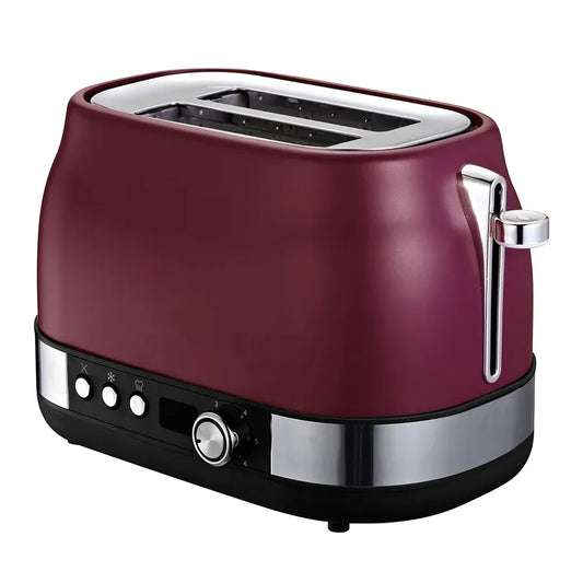 KTX-765715 Digital 2-Slice Toaster with Multi-Function Breakfast Settings for Perfectly Toasted Bread