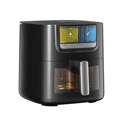 KTX-516755 7L Multifunctional Air Fryer with Patented Mist Technology and Transparent Window, Includes 8 Cooking Presets