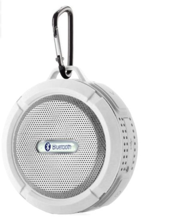 KTX-688403 Wireless Portable Bluetooth Speaker C6 with Waterproof Design and Suction Cup for Bathroom Use