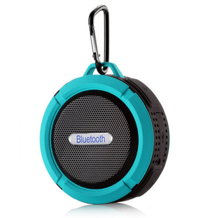 KTX-688403 Wireless Portable Bluetooth Speaker C6 with Waterproof Design and Suction Cup for Bathroom Use