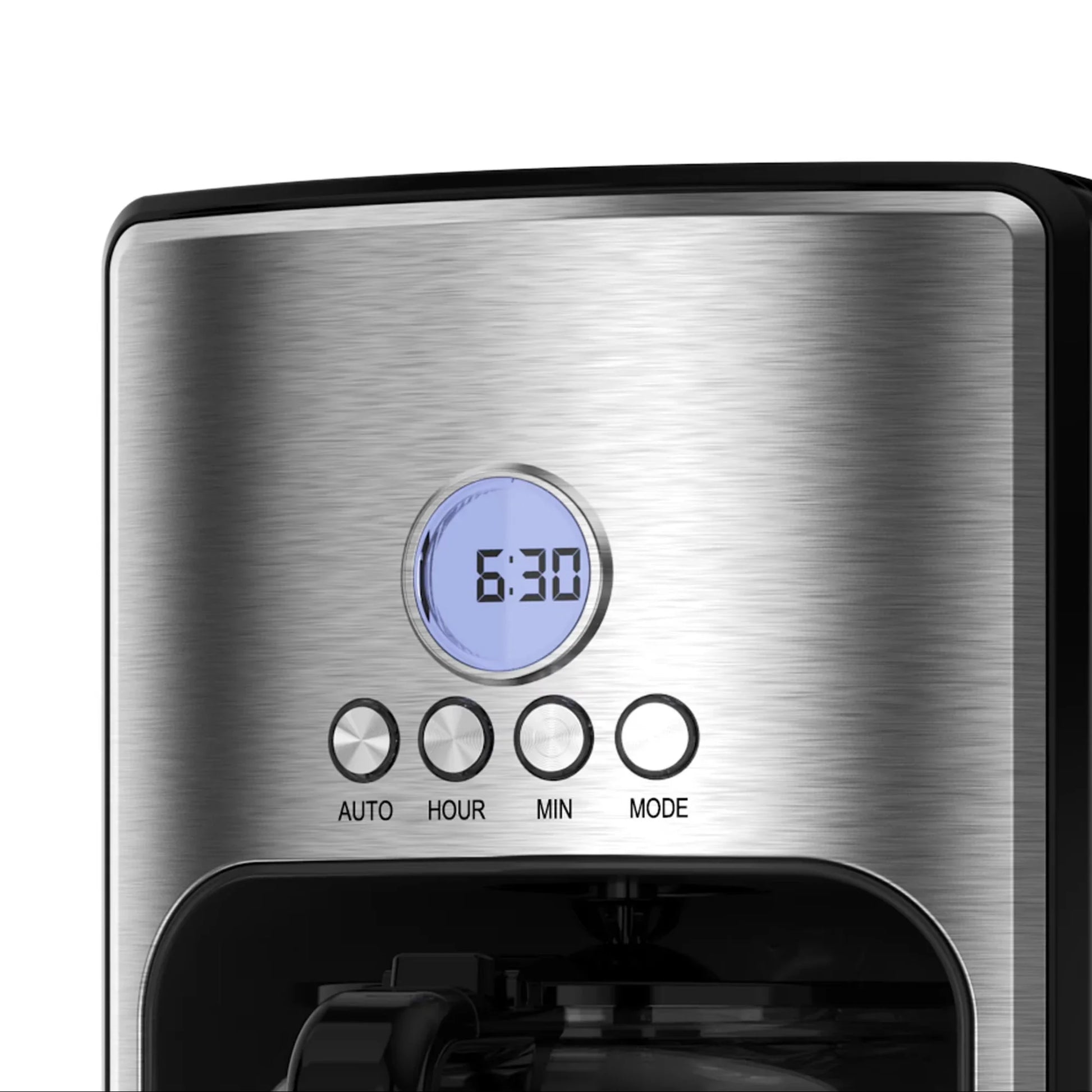 KTX-525971 Automatic 12-Cup Drip Coffee Maker with Warm Preservation Function and 1000W Power