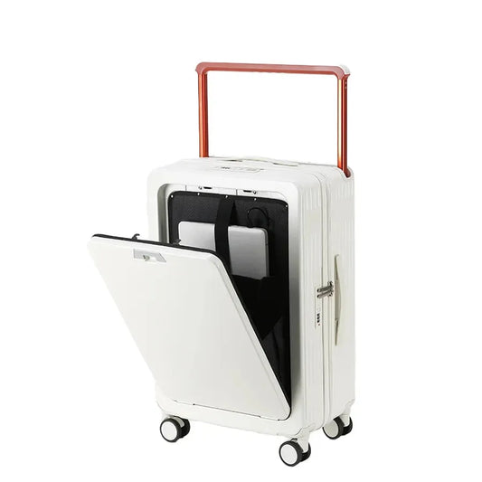 KTX-125651 18-Inch Lightweight Travel Suitcase with Laptop Compartment and Smooth-Glide Wheels