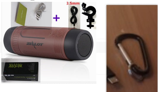 KTX-906579 Multi-Functional LED Flashlight and Speaker Mount for Bicycles