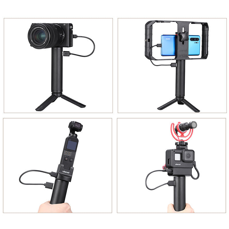 KTX-401299 Compact Aluminum Alloy Charging Handle - 6800mAh Battery, 12.5cm x 3.2cm