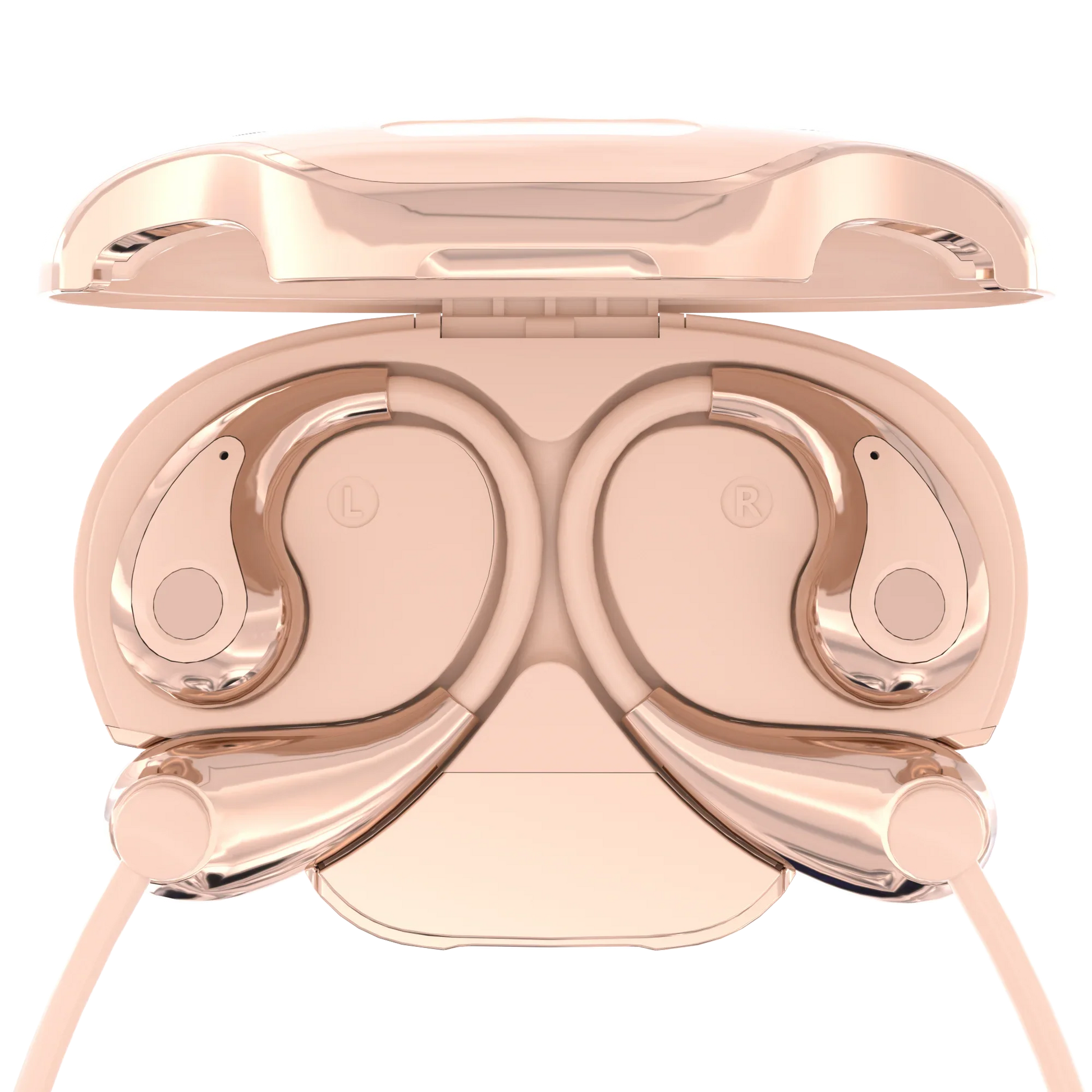 KTX-838419 YX49 Elegant ENC Earbuds with LED Battery Indicator and JL Chipset - Suitable for Sports - Available in Pink, White, Black