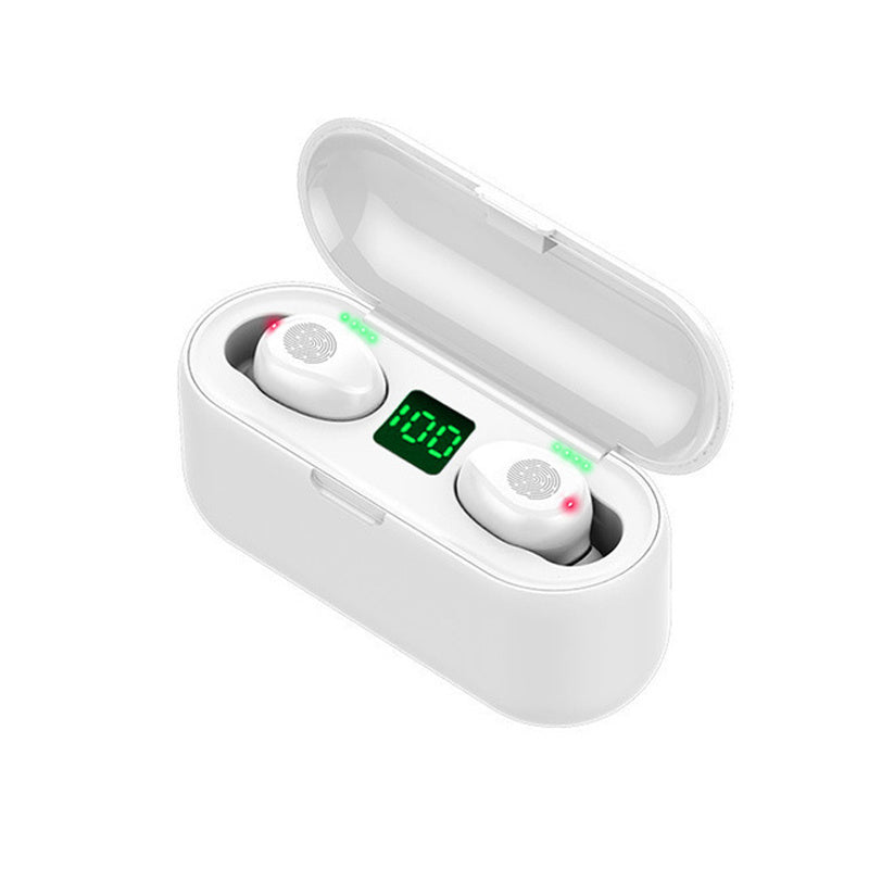 KTX-002579 Waterproof Bluetooth Wireless Headphones with Deep Bass and Noise Reduction Technology