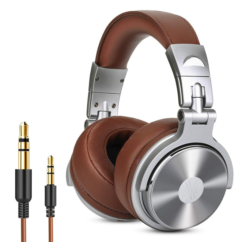 KTX-428563 Wired Over-Ear Headphones with Shared Port Technology and Dual Audio Cable (3.5mm & 6.5mm)