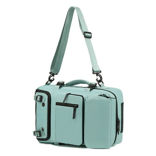 KTX-575187 Waterproof 17-Inch Laptop Backpack with Shoe Compartment for Men, Travel-Friendly Design