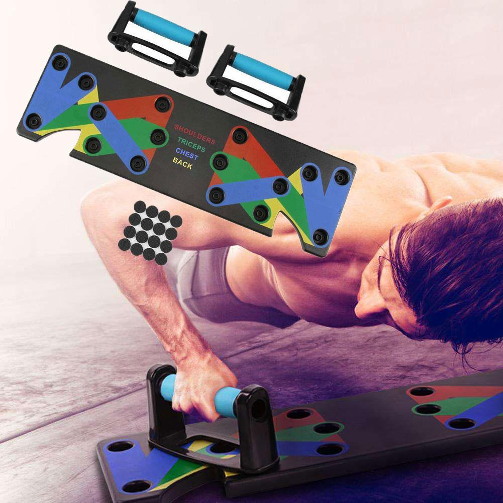 KTX-242707 Power Press Push Up Board with Nine Functional Stations for Full-Body Workouts
