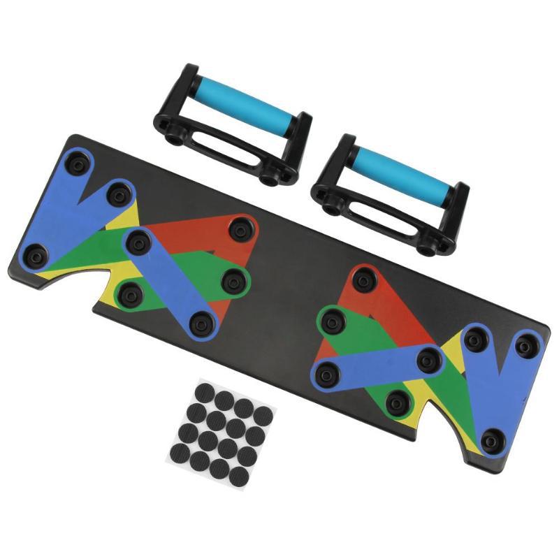KTX-242707 Power Press Push Up Board with Nine Functional Stations for Full-Body Workouts