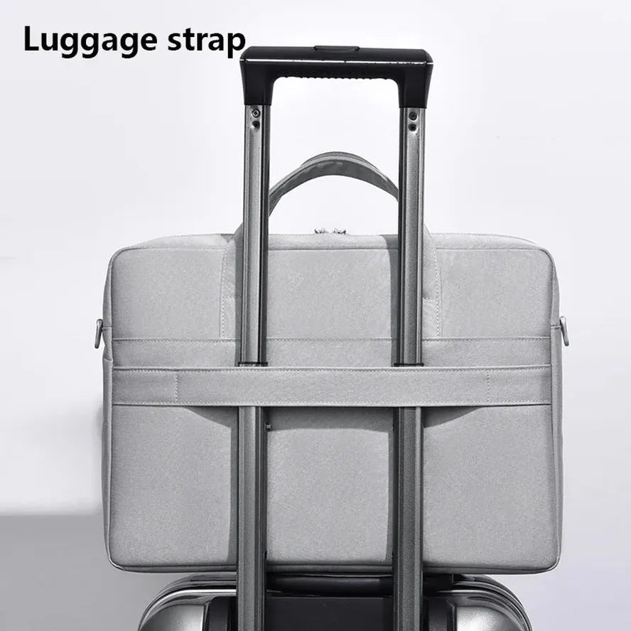 KTX-449555 Customizable Waterproof Sling Shoulder Briefcase for Men - Stylish Laptop Sleeve and Notebook Cover