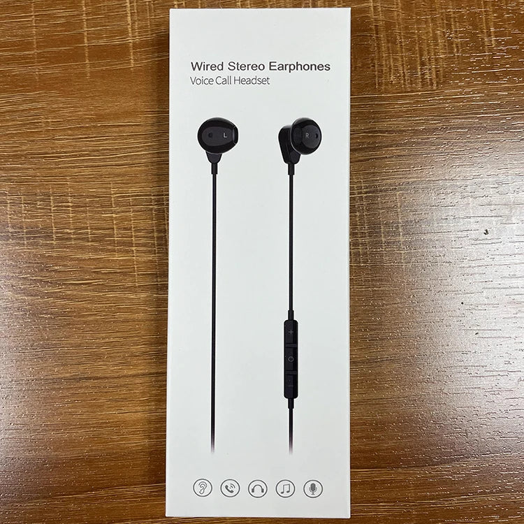KTX-206611 Noise Cancelling In-Ear Earbuds with Microphone and 3.5mm Stereo Jack