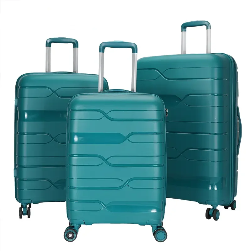 KTX-620627 Versatile Multi-Colour 20, 24, and 28 Inch Travel Luggage Set with Durable PP Shell