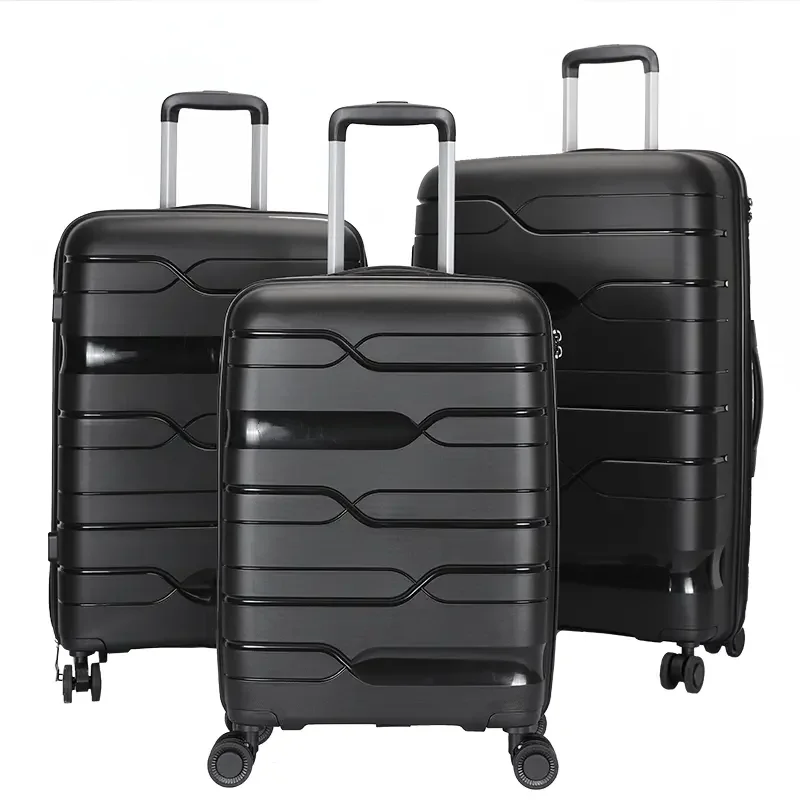 KTX-620627 Versatile Multi-Colour 20, 24, and 28 Inch Travel Luggage Set with Durable PP Shell
