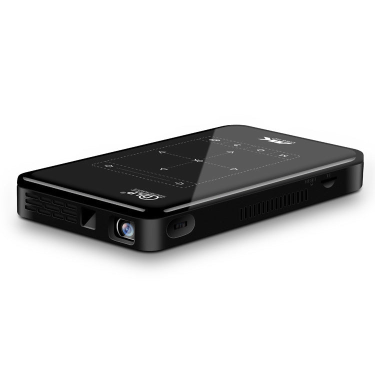 KTX-028947 4K HD DLP Projector with Bluetooth, Dual-Band WiFi, and Android System - Portable with Tripod and Remote Control