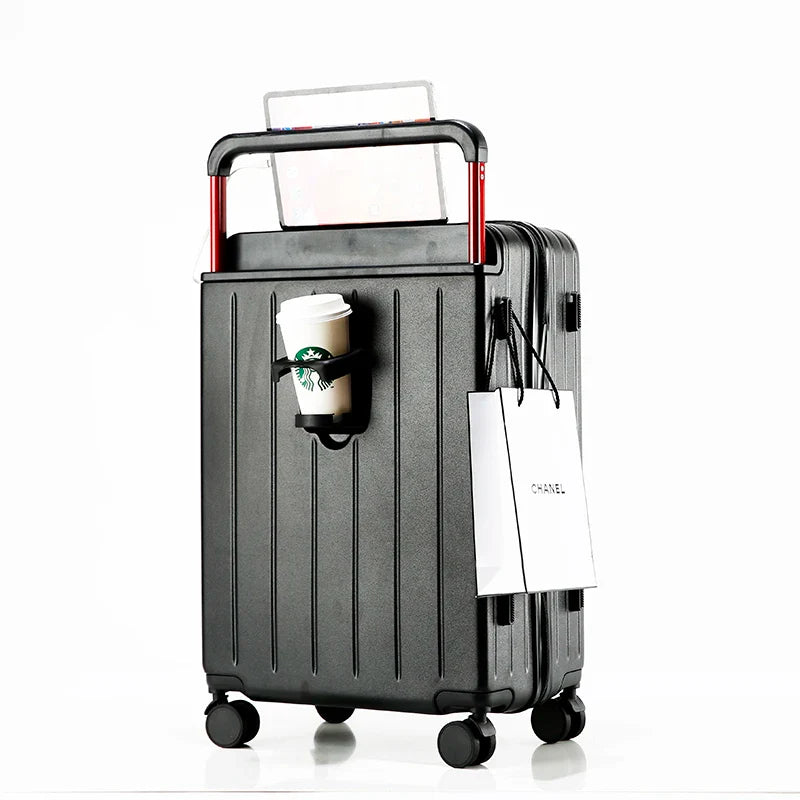 KTX-291795 Designer Hard Shell Trolley Luggage Set - 3 Pieces Stylish Travel Suitcase