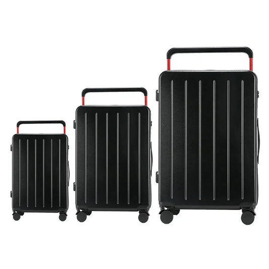 KTX-291795 Designer Hard Shell Trolley Luggage Set - 3 Pieces Stylish Travel Suitcase